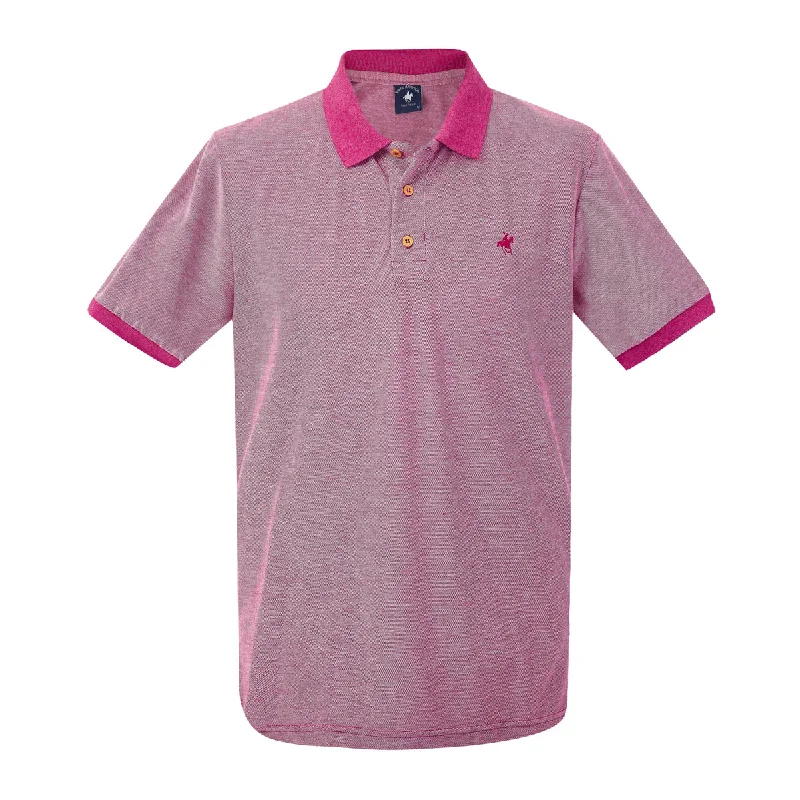 Men's high - collar polo shirts with a modern twistPBC90071VIJ