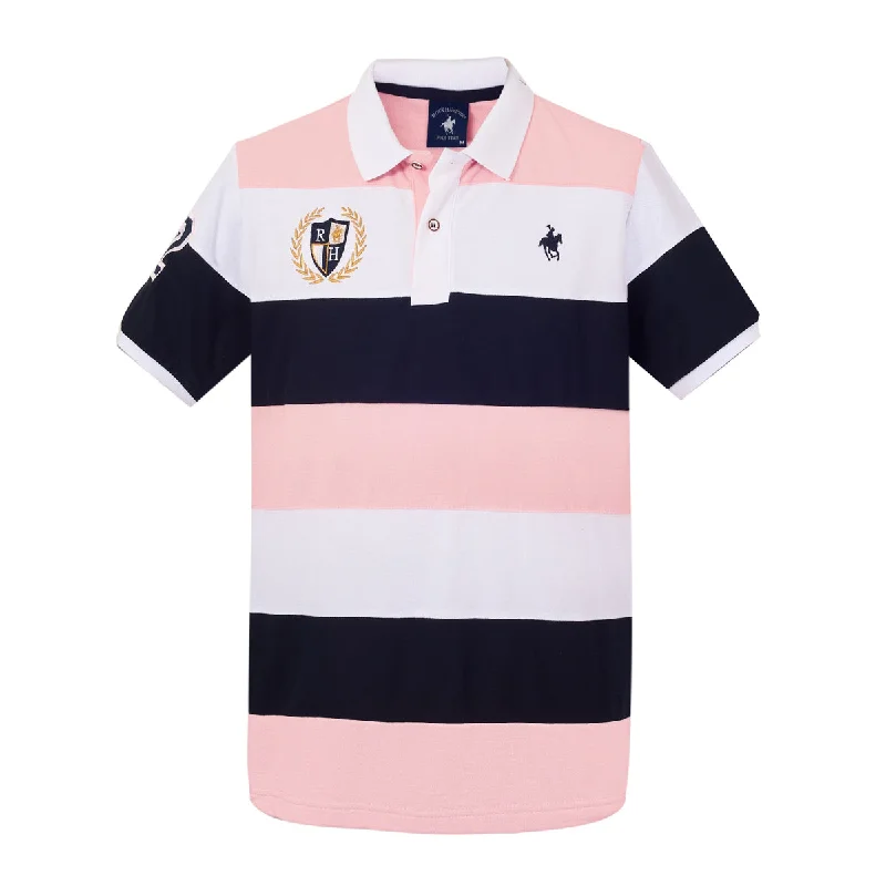 Men's luxury cashmere blend polo shirts in solid colorsPBD90019ROP