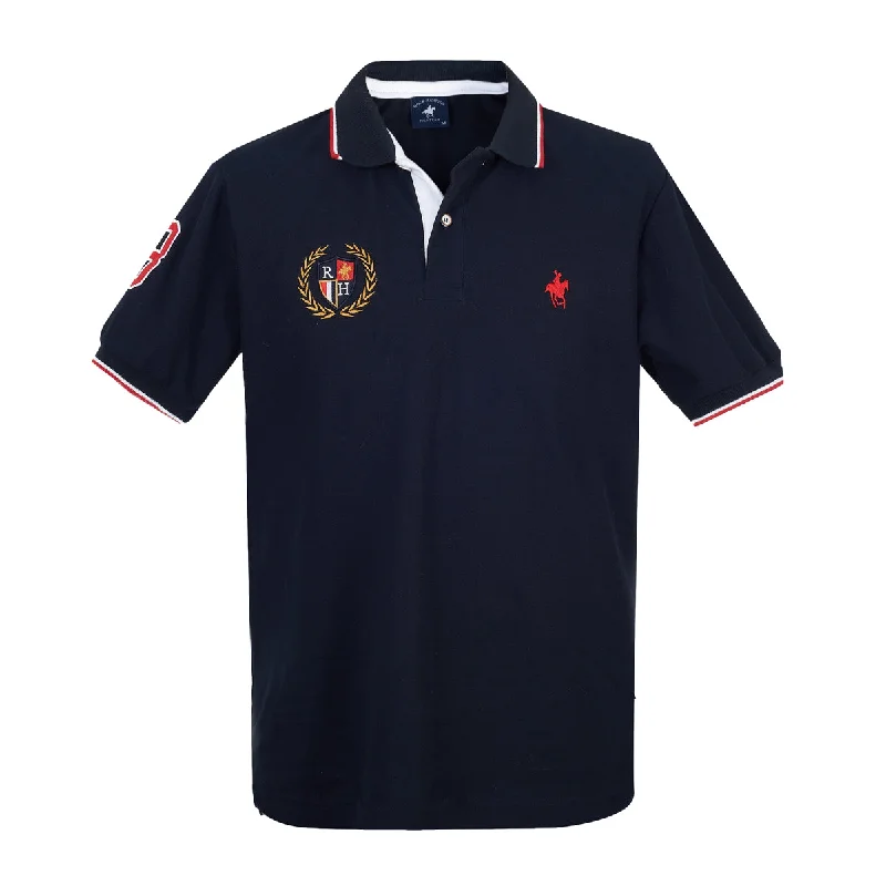 Men's high - collar polo shirts with a modern twistPBD90056MAR