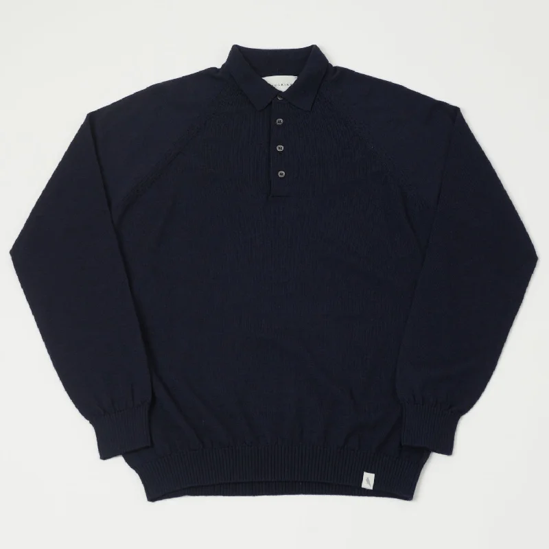 Men's quick - dry polo shirts for water sports activitiesPeregrine Beauford Polo Shirt - Navy