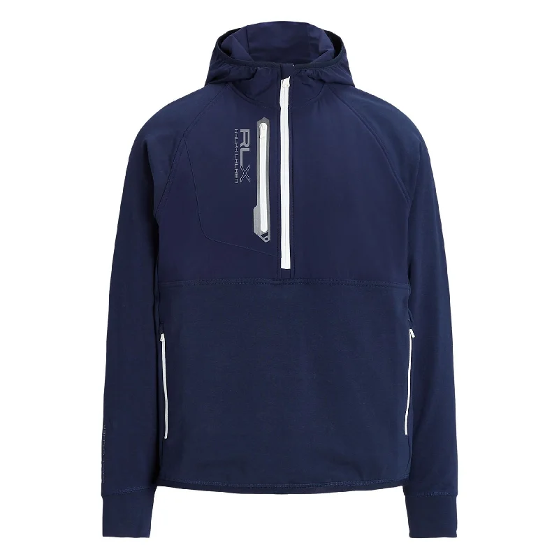 Men's vintage - inspired retro polo shirts with unique patternsPerformance Half-Zip Hoodie French Navy - SS24