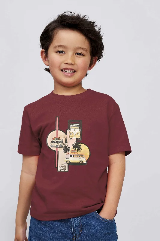 Men's color - block polo shirts with a bold fashion statementPolo Republica Boy's VW Bus Printed Tee Shirt Men's color - block polo shirts with a bold fashion statementPolo Republica Boy's VW Bus Printed Tee Shirt