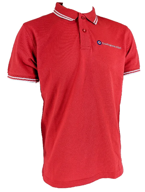 Men's quick - dry polo shirts for water sports activitiesQuadrophenia Alley Men's Exclusive Target Polo Shirt Red/White Men's quick - dry polo shirts for water sports activitiesQuadrophenia Alley Men's Exclusive Target Polo Shirt Red/White