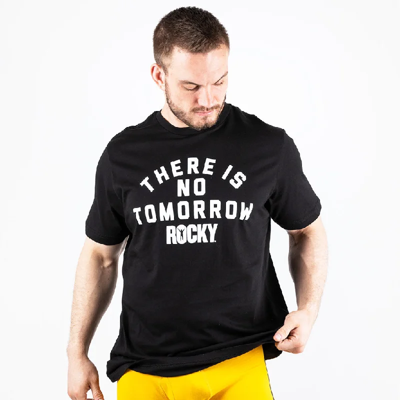 Men's ribbed t - shirts with a textured finish for added styleROCKY THERE IS NO TOMORROW SHIRT Men's ribbed t - shirts with a textured finish for added styleROCKY THERE IS NO TOMORROW SHIRT