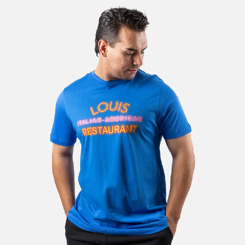 Men's tie - dye t - shirts with a bohemian styleTHE GODFATHER LOUIS RESTAURANT SHIRT Men's tie - dye t - shirts with a bohemian styleTHE GODFATHER LOUIS RESTAURANT SHIRT