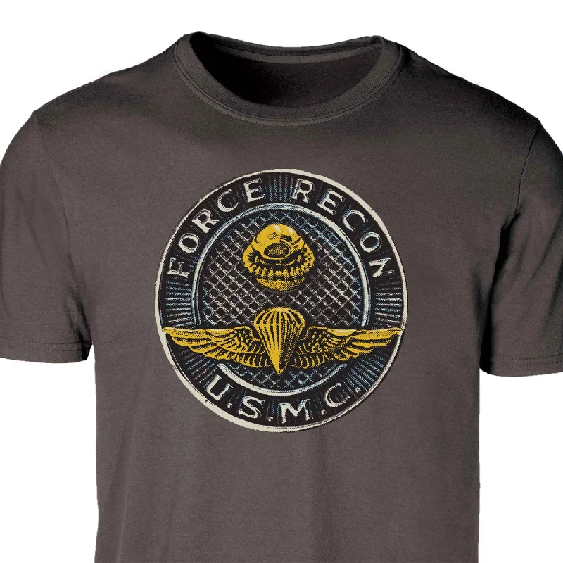 Men's eco - friendly recycled t - shirts for sustainable fashion choicesUSMC Force Recon T-shirt