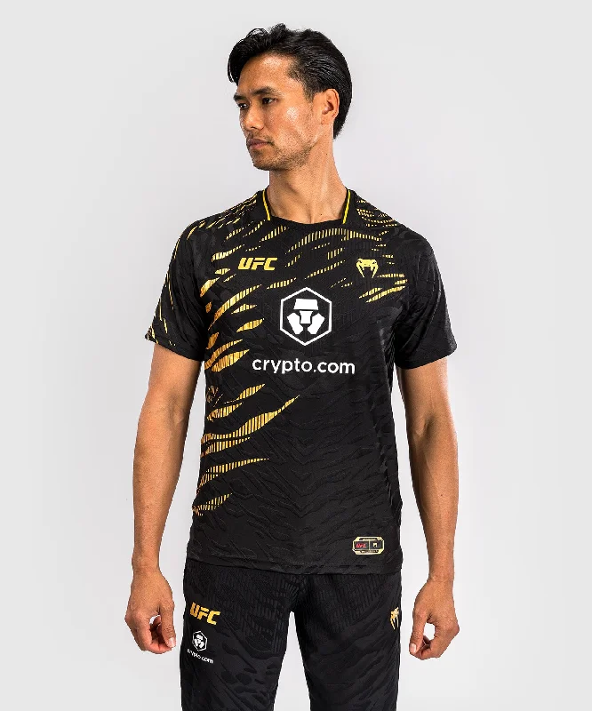 Men's distressed denim - look t - shirts with a rugged appealUFC Fusion by Venum Authentic Fight Night Men’s Walkout Jersey - Champion Men's distressed denim - look t - shirts with a rugged appealUFC Fusion by Venum Authentic Fight Night Men’s Walkout Jersey - Champion
