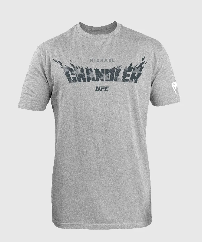 Men's short - sleeve linen t - shirts for summer beach outingsUFC Unrivaled by Venum Michael Chandler Men’s T-Shirt - Heather Grey Men's short - sleeve linen t - shirts for summer beach outingsUFC Unrivaled by Venum Michael Chandler Men’s T-Shirt - Heather Grey