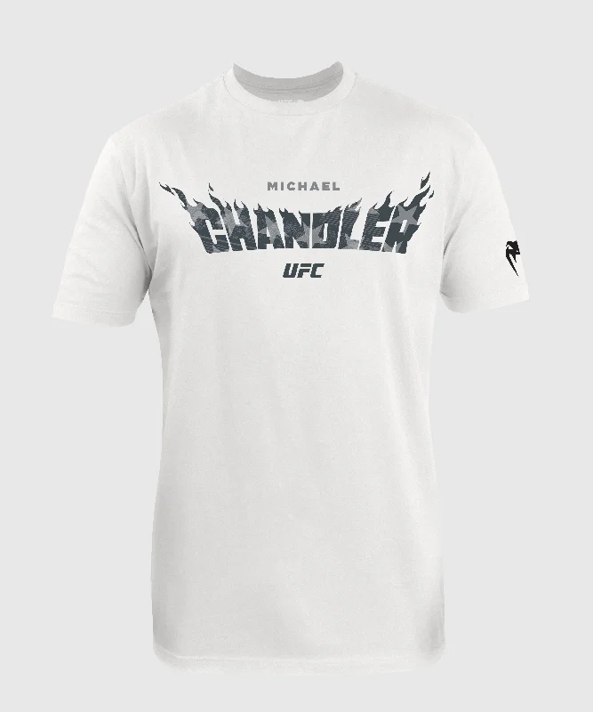 Men's eco - friendly recycled t - shirts for sustainable fashion choicesUFC Unrivaled by Venum Michael Chandler Men’s T-Shirt - White Men's eco - friendly recycled t - shirts for sustainable fashion choicesUFC Unrivaled by Venum Michael Chandler Men’s T-Shirt - White