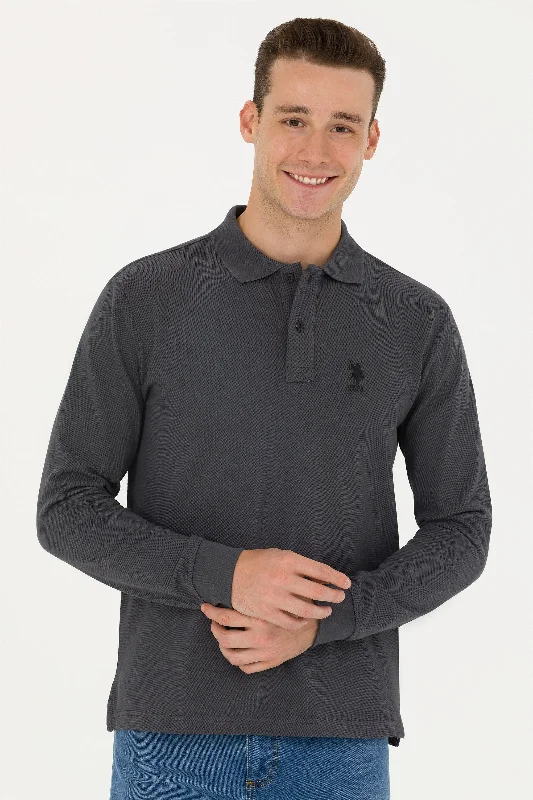 Men's UV - protected polo shirts for outdoor gardeningPolo majica dugih rukava