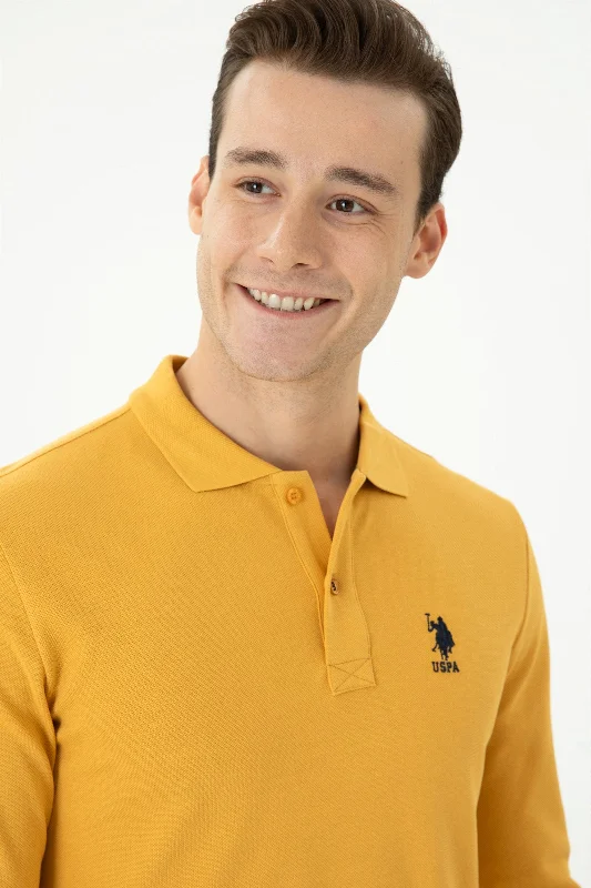 Men's stretchable athletic polo shirts for fitness workoutsPolo majica dugih rukava