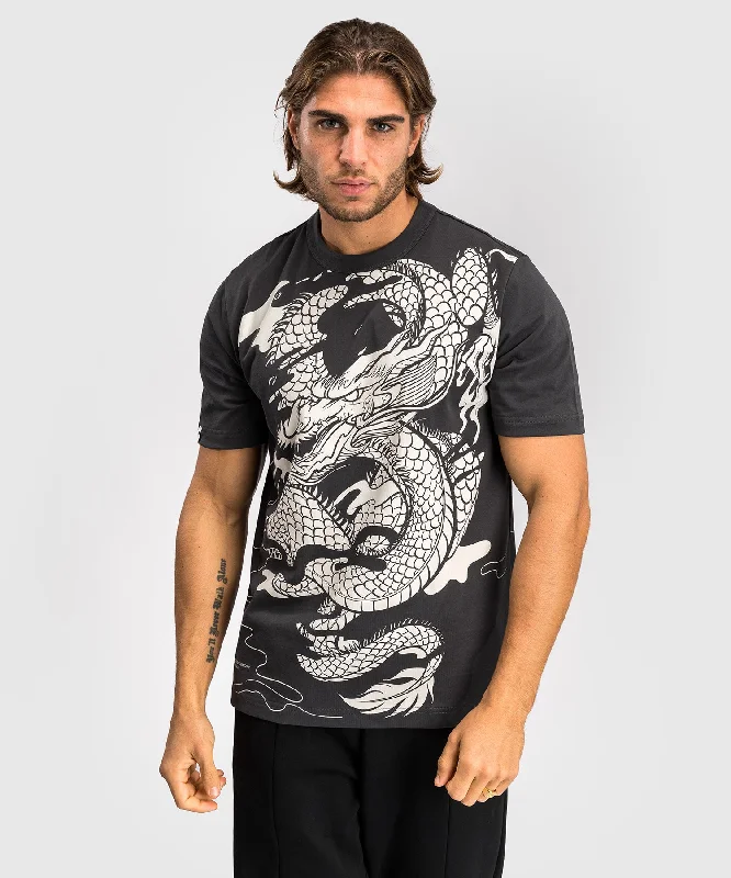 Men's tie - dye t - shirts with a bohemian styleVenum Dragon’s Flight Men’s T-Shirt - Charcoal Grey/Cream White Men's tie - dye t - shirts with a bohemian styleVenum Dragon’s Flight Men’s T-Shirt - Charcoal Grey/Cream White