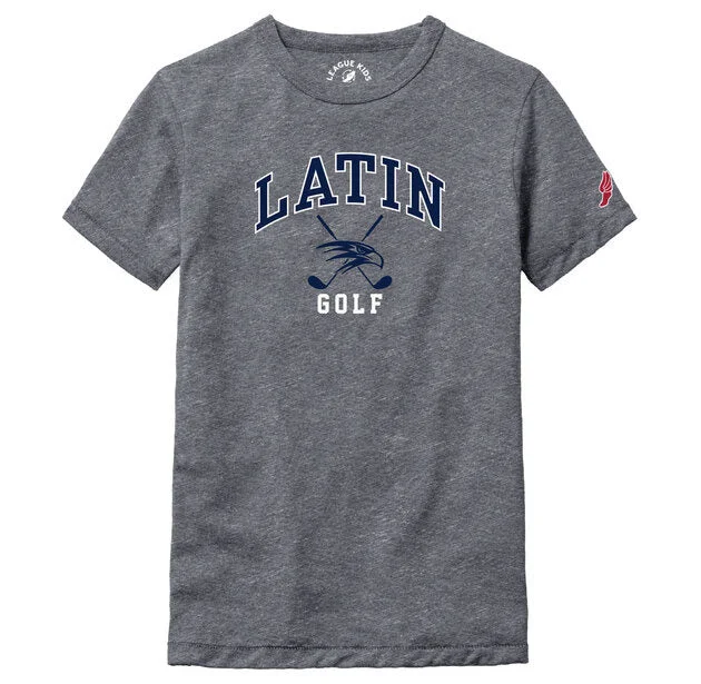 Men's slim fit short sleeve polo shirts with contrast collarsYouth Golf Tee