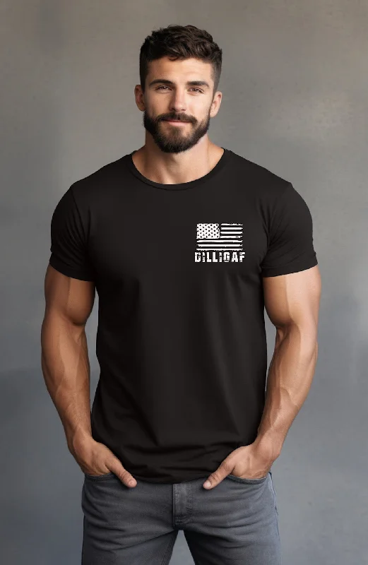 Men's tie - dye t - shirts with a bohemian styleSimple Merica' Fuck Yeah