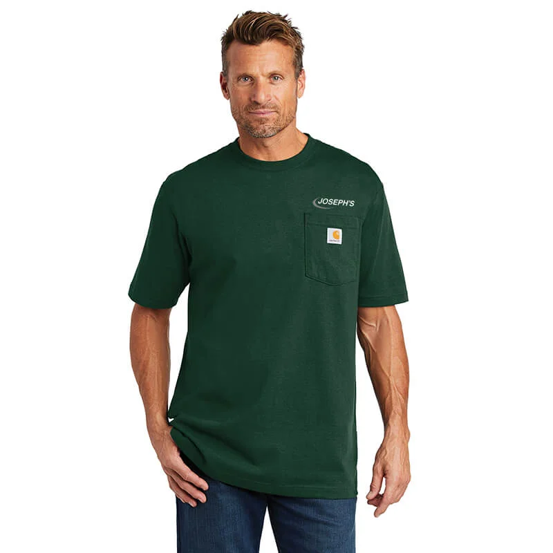 Men's slim - fit graphic t - shirts with vintage rock band printsCarhartt Workwear Pocket Short Sleeve T-Shirt