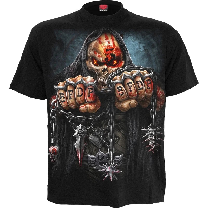 Men's antimicrobial t - shirts for odor - free freshness during travel5FDP - GAME OVER - Licensed Band T-Shirt Black Men's antimicrobial t - shirts for odor - free freshness during travel5FDP - GAME OVER - Licensed Band T-Shirt Black