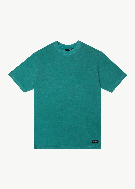 Men's long - sleeve henley t - shirts with button - down placketsAFENDS Mens Classic - Retro Fit Tee - Washed Pine Men's long - sleeve henley t - shirts with button - down placketsAFENDS Mens Classic - Retro Fit Tee - Washed Pine