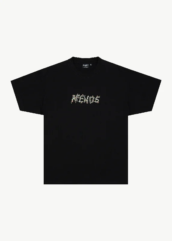 Men's eco - friendly recycled t - shirts for sustainable fashion choicesAFENDS Mens Daisy Chain - Boxy Fit Tee - Black Men's eco - friendly recycled t - shirts for sustainable fashion choicesAFENDS Mens Daisy Chain - Boxy Fit Tee - Black