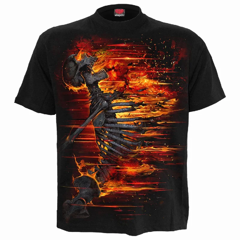 Men's thermal t - shirts with a high - neck design for cold weatherATOMIC BLAST - T-Shirt Black Men's thermal t - shirts with a high - neck design for cold weatherATOMIC BLAST - T-Shirt Black