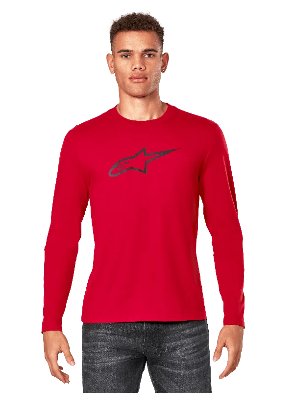 Men's ribbed t - shirts with a textured finish for added styleBackhand CSF Tee - Long Sleeve