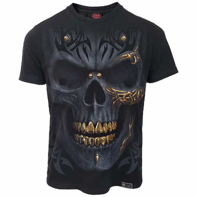 Men's lightweight performance t - shirts for running marathonsBLACK GOLD - Organic T-Shirt Men's lightweight performance t - shirts for running marathonsBLACK GOLD - Organic T-Shirt