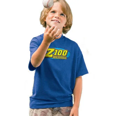 Men's thermal t - shirts with a high - neck design for cold weatherChampion Youth 6.1oz. Tagless T-Shirt