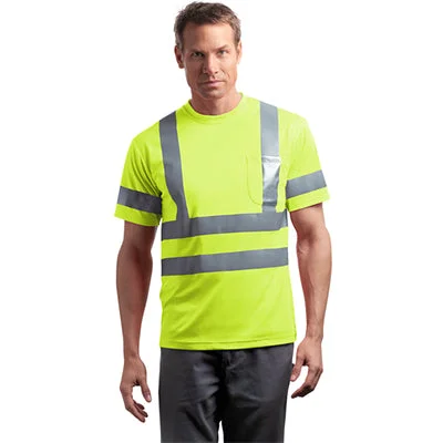 Men's organic cotton crew - neck t - shirts for everyday comfortCornerStone Short-Sleeve Hi-Vis T-Shirt, ANSI 107 Class 3 Men's organic cotton crew - neck t - shirts for everyday comfortCornerStone Short-Sleeve Hi-Vis T-Shirt, ANSI 107 Class 3