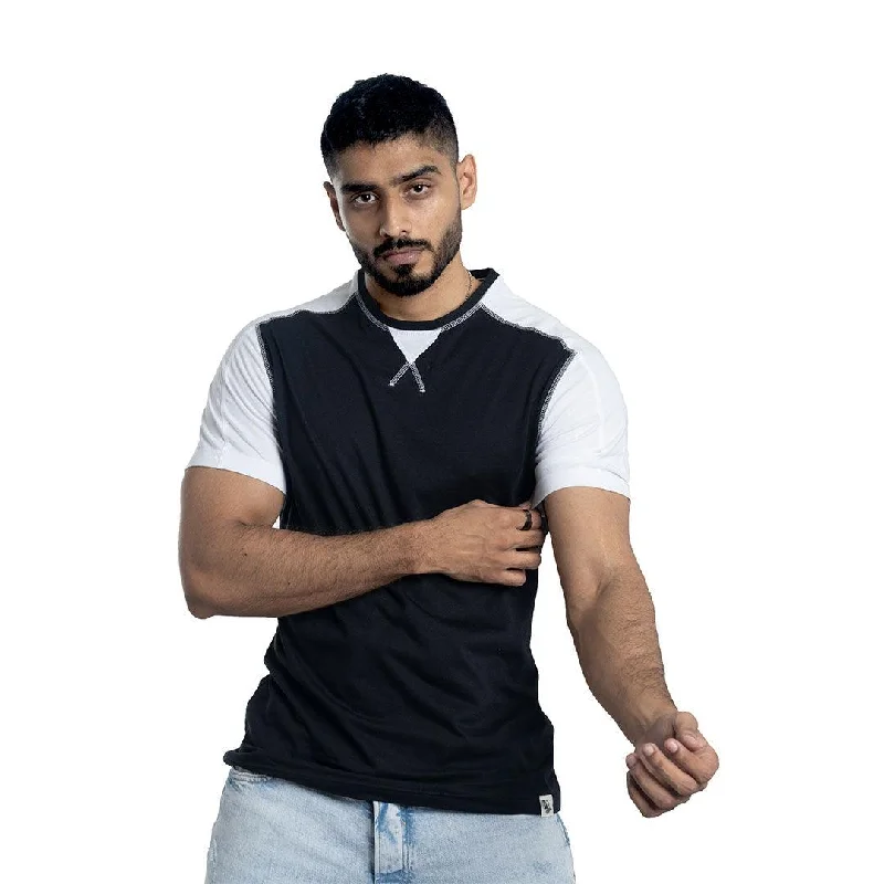 Men's plus - size pocket t - shirts with a classic lookCrew Neck Dual Colour Half Sleeve T-Shirts. Men's plus - size pocket t - shirts with a classic lookCrew Neck Dual Colour Half Sleeve T-Shirts.