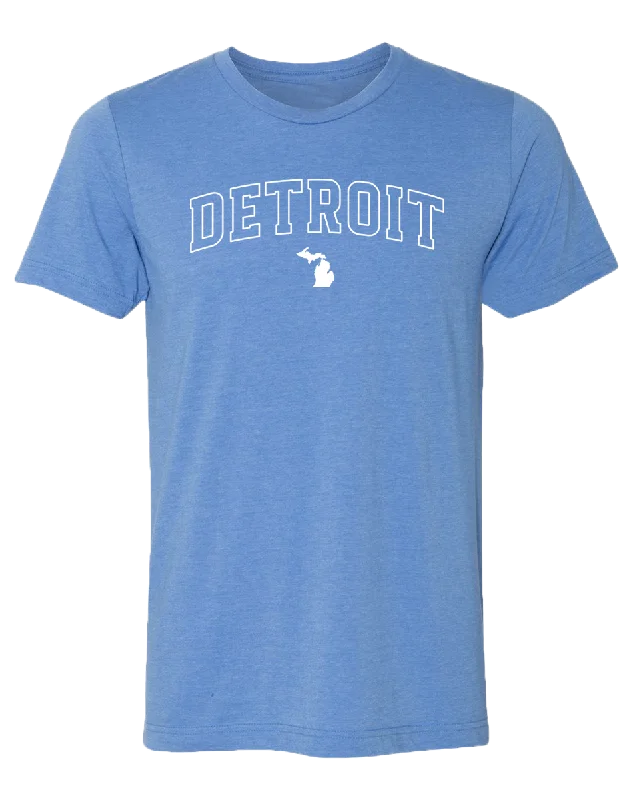Men's smart - casual checkered t - shirts for semi - formal occasionsDetroit Unisex T-Shirt