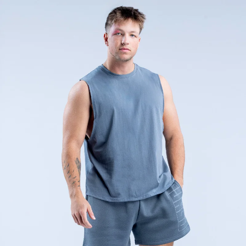 Men's printed Hawaiian t - shirts for tropical vacationsRecharge Graphic Tank