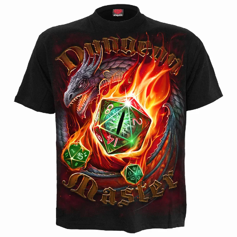 Men's thermal t - shirts with a high - neck design for cold weatherDUNGEON MASTER - T-Shirt Black Men's thermal t - shirts with a high - neck design for cold weatherDUNGEON MASTER - T-Shirt Black