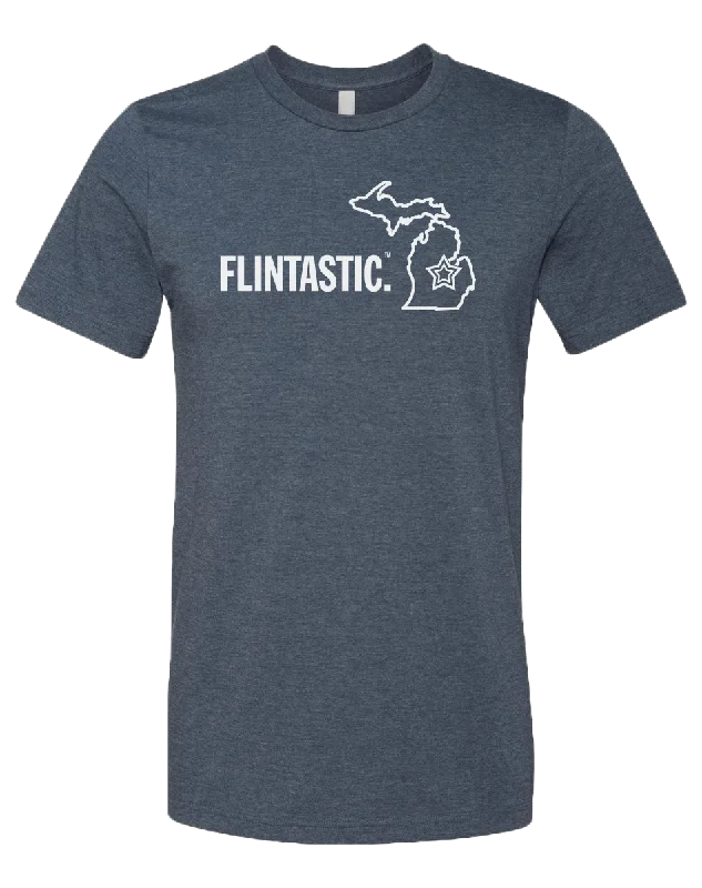 Men's button - front t - shirts with a unique artistic printFlintastic Unisex T-Shirt