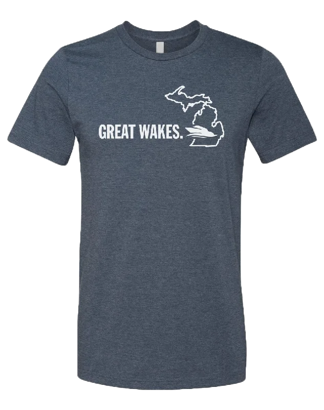 Men's plus - size pocket t - shirts with a classic lookGreat Wakes Unisex T-Shirt