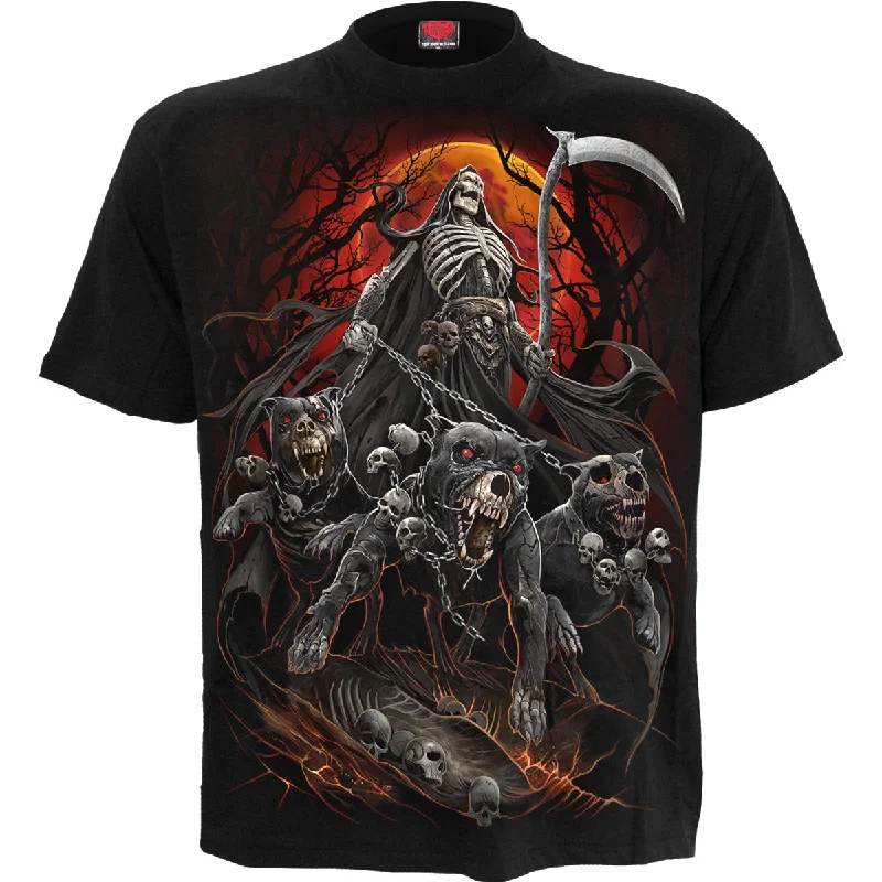Men's moisture - wicking athletic t - shirts for intense workoutsHARBINGERS - T-Shirt Black Men's moisture - wicking athletic t - shirts for intense workoutsHARBINGERS - T-Shirt Black