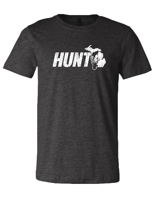 Men's thermal t - shirts with a high - neck design for cold weatherHunt Michigan Unisex T-Shirt