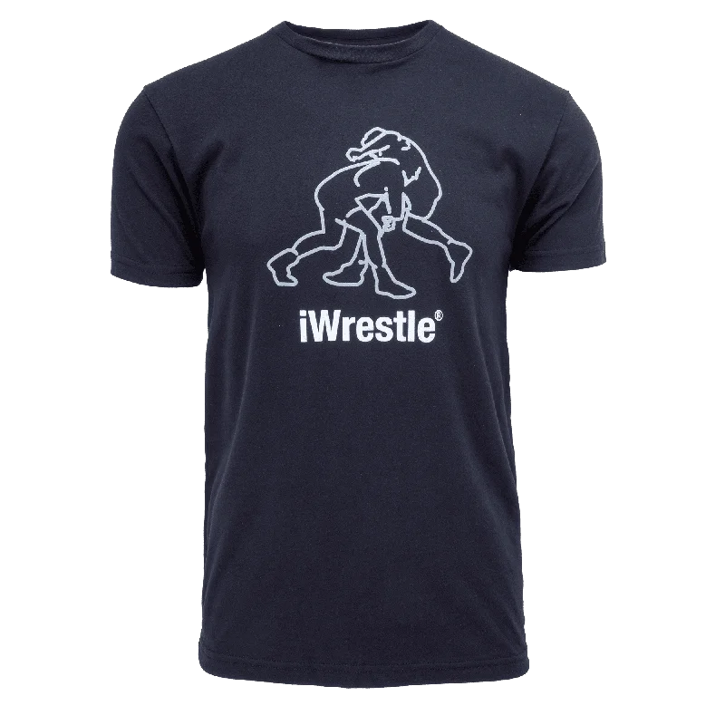 Men's antimicrobial t - shirts for odor - free freshness during traveliWrestle Retro