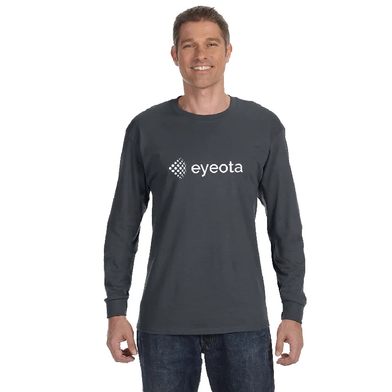 Men's mock - neck t - shirts with a modern and sleek styleJerzees Adult Long-Sleeve Heavyweight Blend T-Shirt, Full Color Men's mock - neck t - shirts with a modern and sleek styleJerzees Adult Long-Sleeve Heavyweight Blend T-Shirt, Full Color