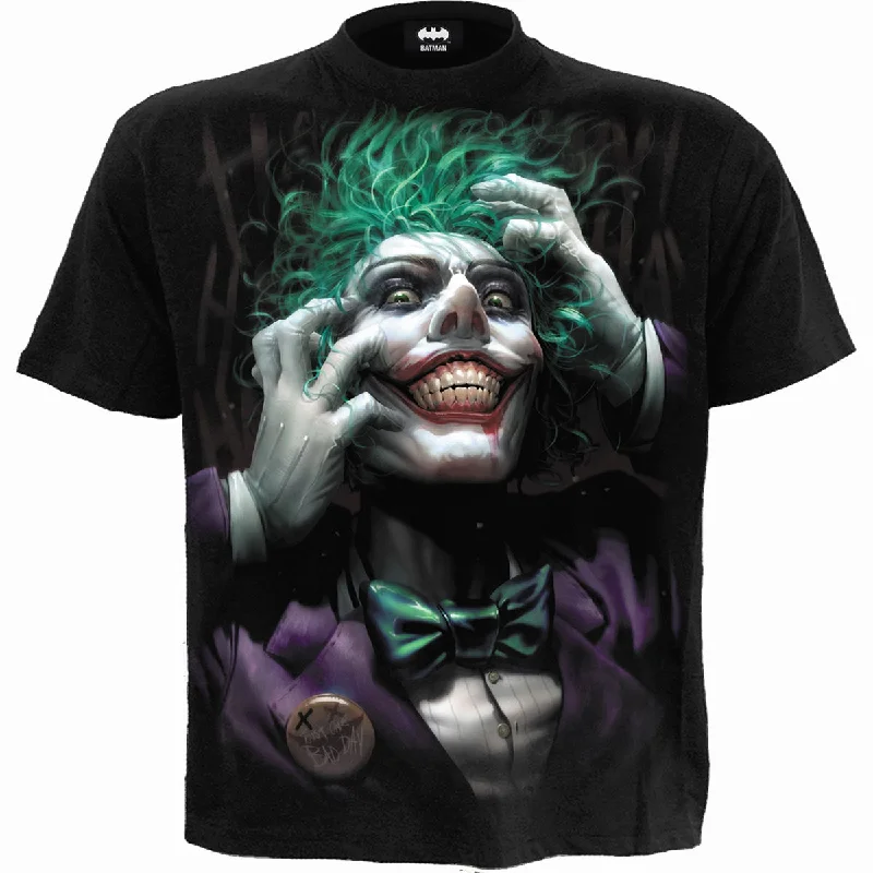 Men's UV - protection t - shirts for outdoor activities in the sunJOKER - FREAK - T-Shirt Black Men's UV - protection t - shirts for outdoor activities in the sunJOKER - FREAK - T-Shirt Black