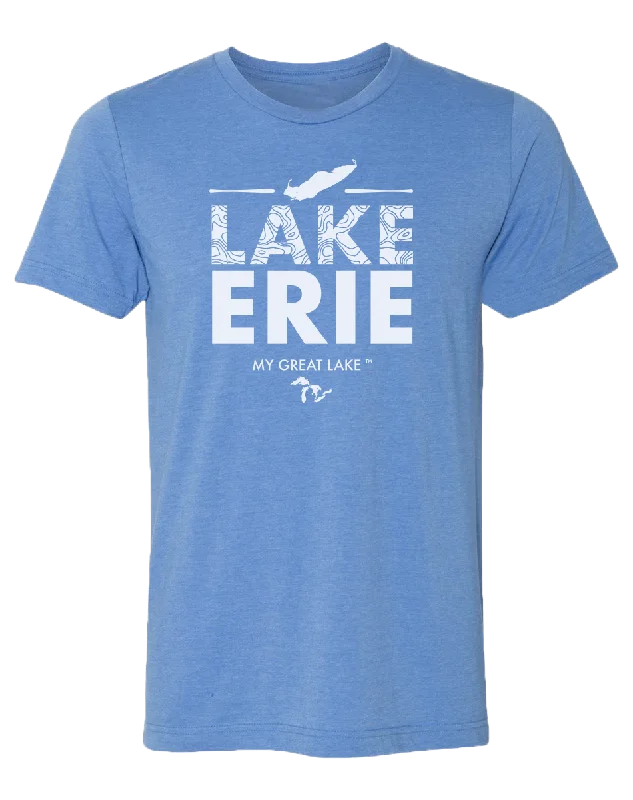 Men's v - neck muscle t - shirts for a body - building aestheticMy Great Lake Erie Unisex T-Shirt