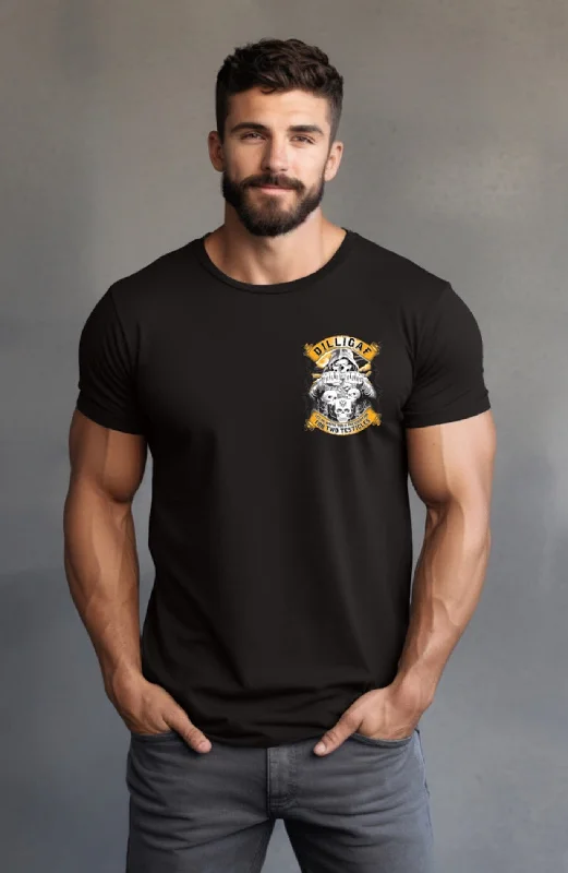 Men's eco - friendly recycled t - shirts for sustainable fashion choicesSimple Fear None T-shirt