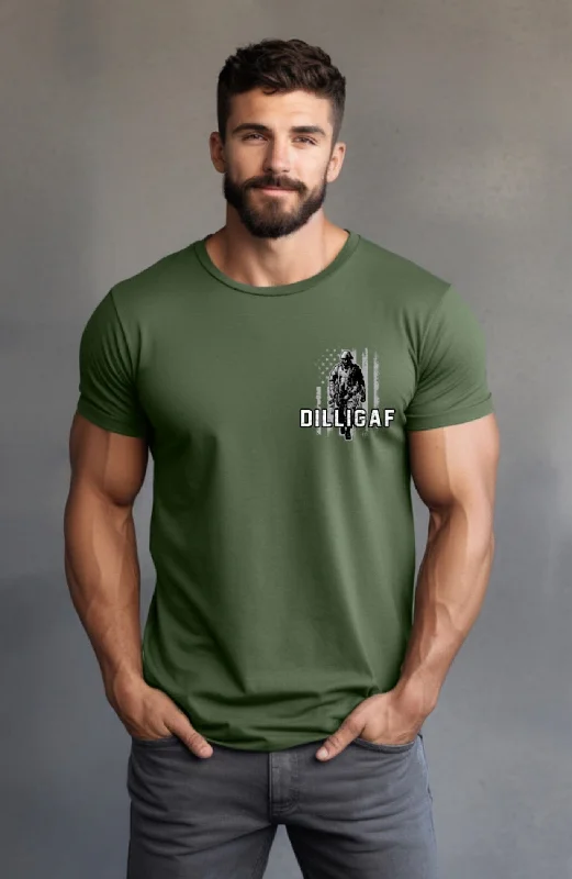 Men's smart - casual checkered t - shirts for semi - formal occasionsSimple Home of the Free T-shirt Men's smart - casual checkered t - shirts for semi - formal occasionsSimple Home of the Free T-shirt