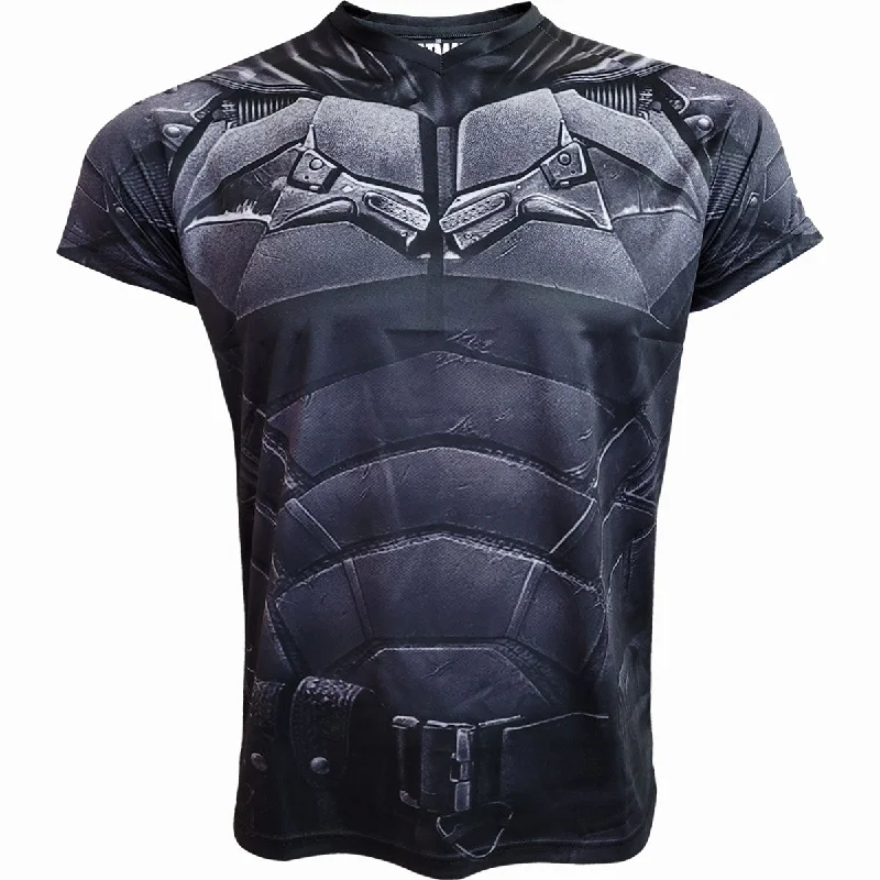 Men's eco - friendly recycled t - shirts for sustainable fashion choicesTHE BATMAN - MUSCLE CAPE - Sustainable Football Shirts