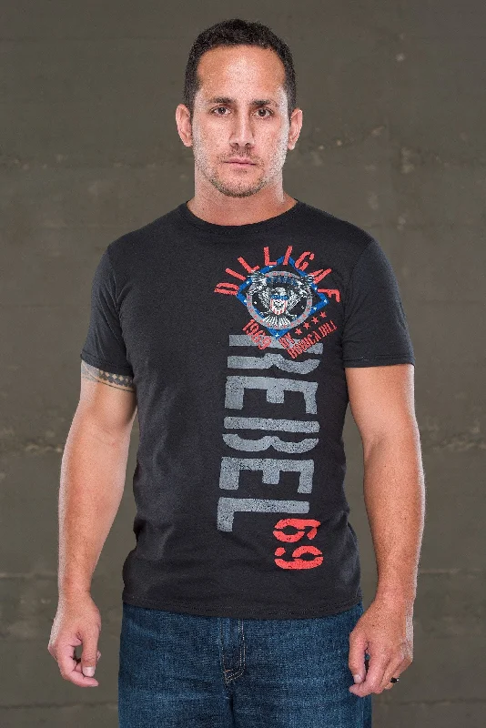 Men's short - sleeve linen t - shirts for summer beach outingsThe Rebel