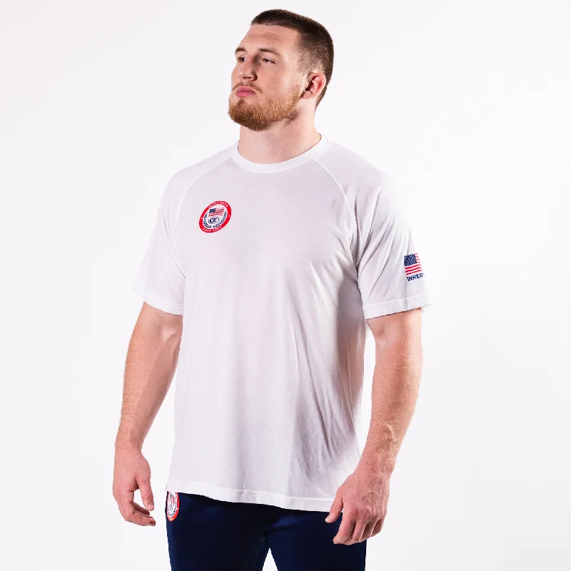 Men's tie - dye t - shirts with a bohemian styleUSA 2024 Short Sleeve Tee