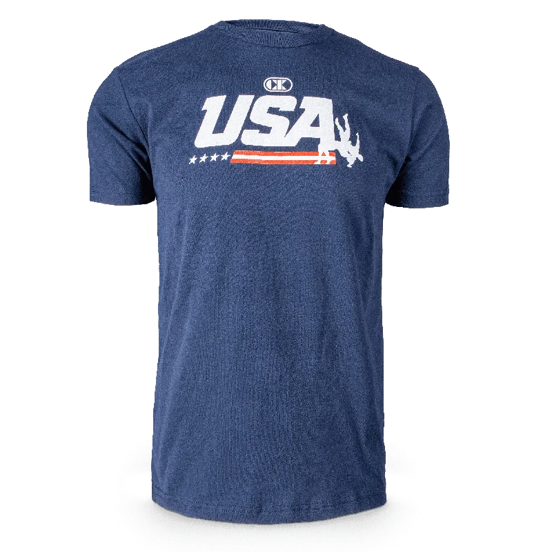 Men's v - neck muscle t - shirts for a body - building aestheticUSA Suplay